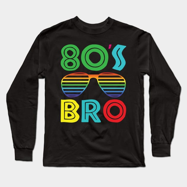 This Is My 80s Costume 1980s Retro Vintage 80s Party Long Sleeve T-Shirt by Sowrav